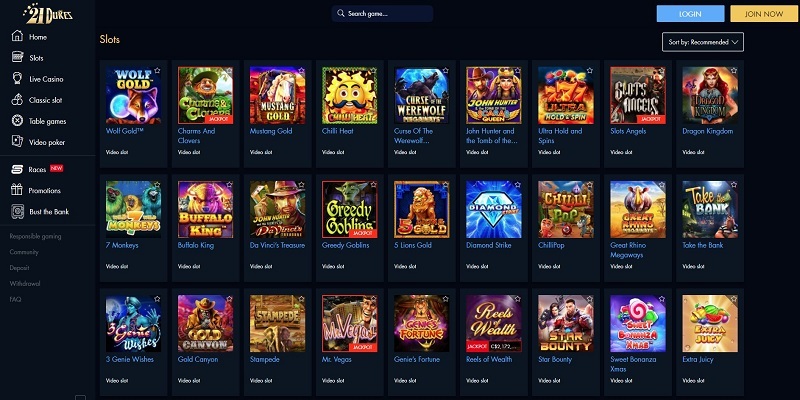 REVUE DU CASINO 21DUKES 2025 – CE SITE EST-IL UNE ARNAQUE OU SÛR ? 4