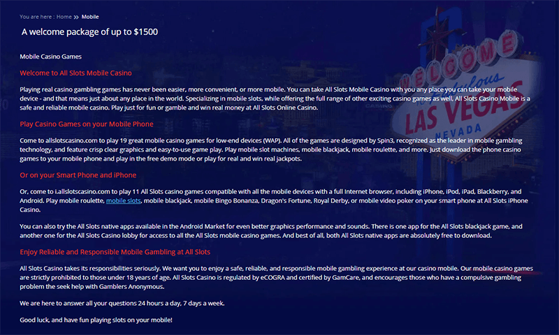 REVUE DU CASINO ALL SLOTS 2025 : CE SITE EST-IL UNE ARNAQUE OU SÛR ? 10