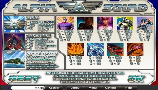 PLAY FREE ALPHA SQUAD SLOT GAME 5