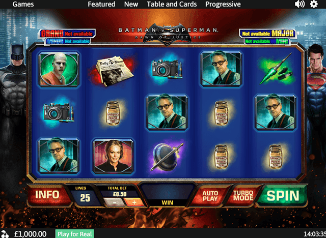 PLAY BATMAN V SUPERMAN: DAWN OF JUSTICE FREE SLOT GAME 4
