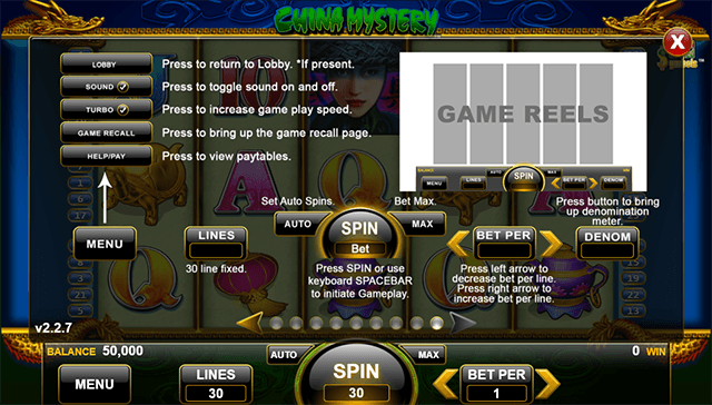 PLAY CHINA MYSTERY SLOT FREE SLOT GAME 8