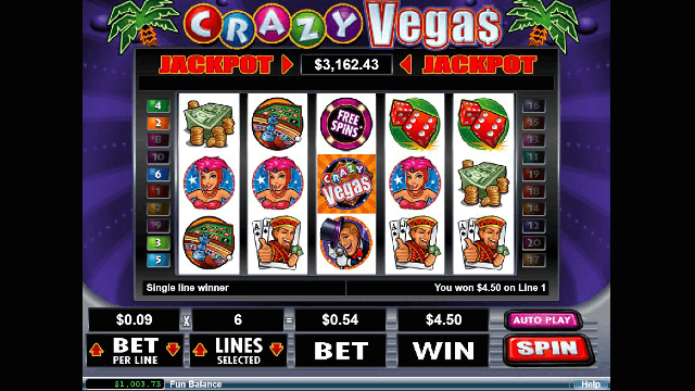 MÄNGI CRAZY VEGAS TASUTA MÄNGU 4