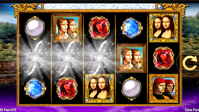 PLAY TRIPLE DOUBLE DA VINCI DIAMONDS FREE SLOT GAME 7