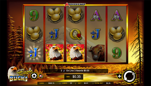 PLAY EAGLE BUCKS FREE SLOT GAME 7