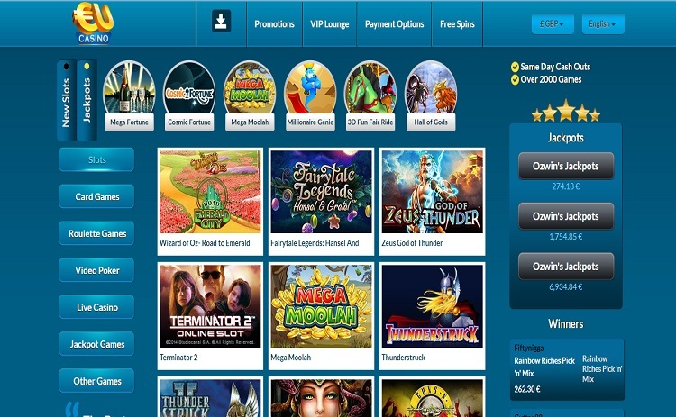 EU CASINO REVIEW 2025 – ESTE SITE É SCAM OU SEGURO? 3