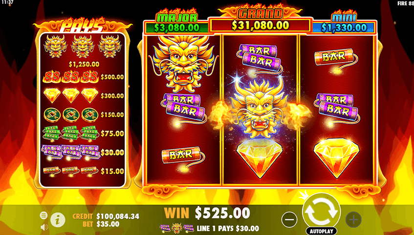 PLAY FIRE 88 FREE SLOT GAME 7