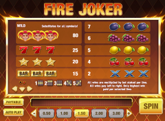 FIRE JOKER ТЕГІН ОЙЫН ОЙЫНДАУ 4