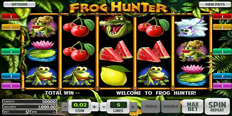 JOUEZ AU JEU DE MACHINE À SOUS GRATUIT FROG HUNTER 4