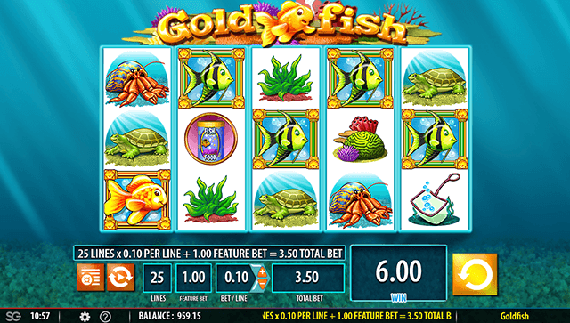 PLAY GOLD FISH FREE SLOT GAME 7