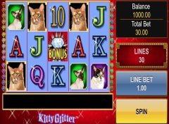 PLAY KITTY GLITTER FREE SLOT GAME 6
