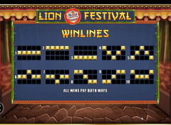 PLAY LION FESTIVAL FREE SLOT GAME 4