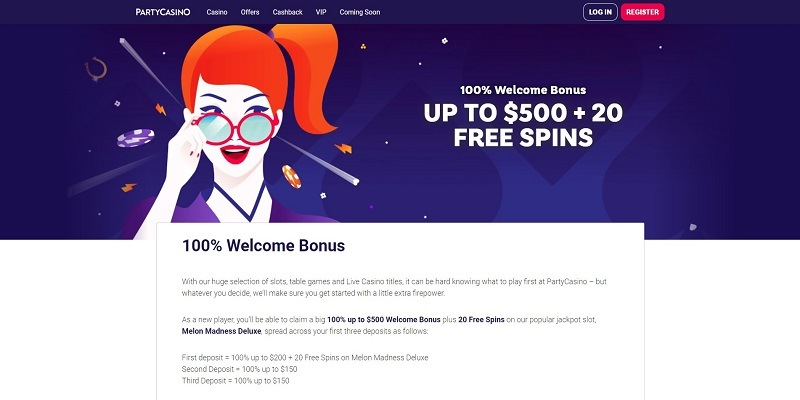REVUE DE PARTY CASINO 2025 – CE SITE EST-IL UNE ARNAQUE OU SÛR ? 5