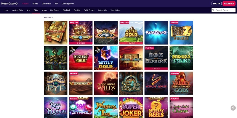 REVUE DE PARTY CASINO 2025 – CE SITE EST-IL UNE ARNAQUE OU SÛR ? 4