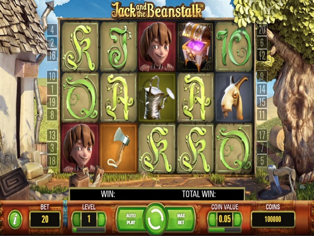 JOUEZ AU JEU DE MACHINE À SOUS GRATUIT JACK AND THE BEANSTALK 8