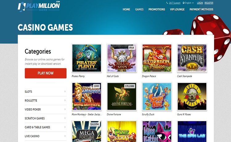 REVUE DU CASINO PLAYMILLION 2025 – CE SITE EST-IL UNE ARNAQUE OU SÛR ? 4