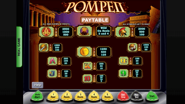 PLAY FREE POMPEII SLOT GAME 5