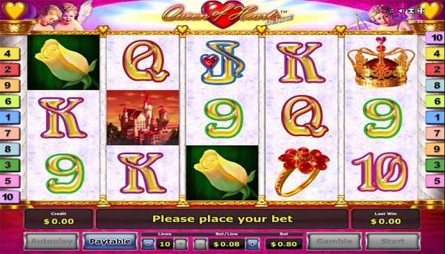 PLAY QUEEN OF HEARTS FREE SLOT GAME 4