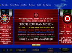 PLAY RED BARON FREE SLOT GAME 4