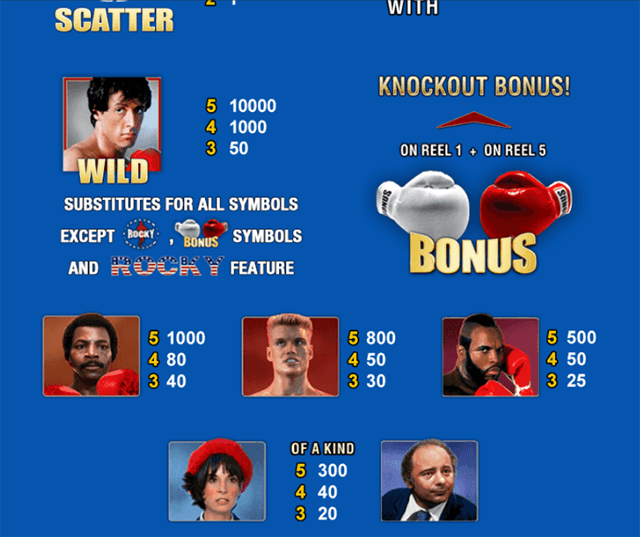 JOGUE ROCKY SLOT GRÁTIS 8