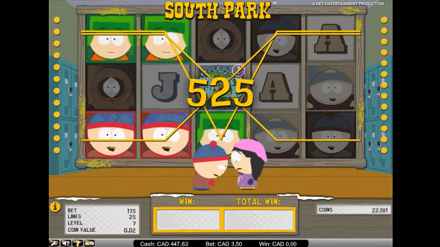 JUEGA AL JUEGO DE TRAGAMONEDAS GRATIS DE SOUTH PARK 7