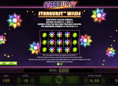 PLAY FREE STARBURST SLOT GAME 5