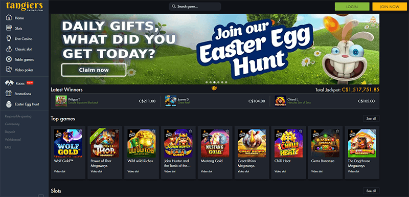TANGERS CASINO REVIEW 2025 – CE SITE EST-IL UNE ARNAQUE OU SÛR ? 5