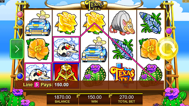 PLAY TEXAS TEA FREE SLOT GAME 7