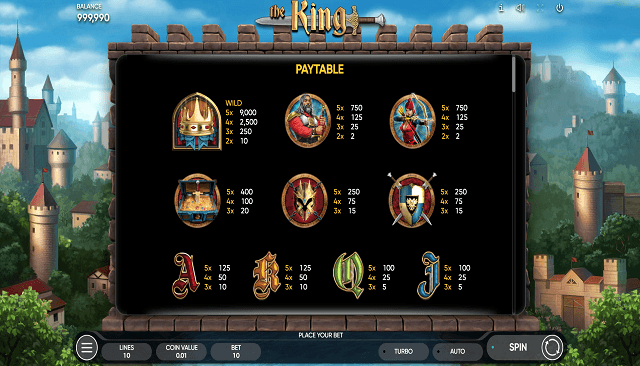 PLAY KING’S COLUMBIA 5