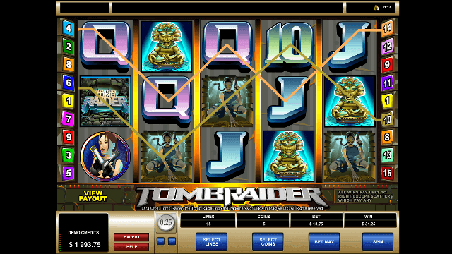 PLAY TOMB RAIDER FREE SLOT GAME 7