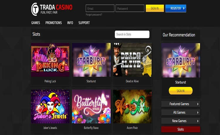 TRADA CASINO REVIEW 2025 – CE SITE EST-IL UNE ARNAQUE OU SÛR ? 4