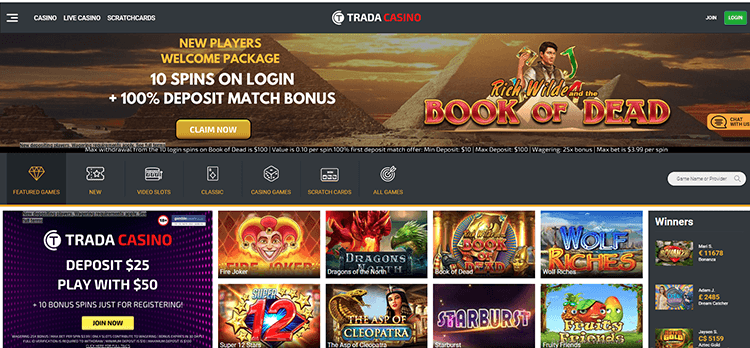 TRADA CASINO REVIEW 2025 – CE SITE EST-IL UNE ARNAQUE OU SÛR ? 3