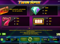 PLAY TWIN SPIN SLOT FREE SLOT GAME 5