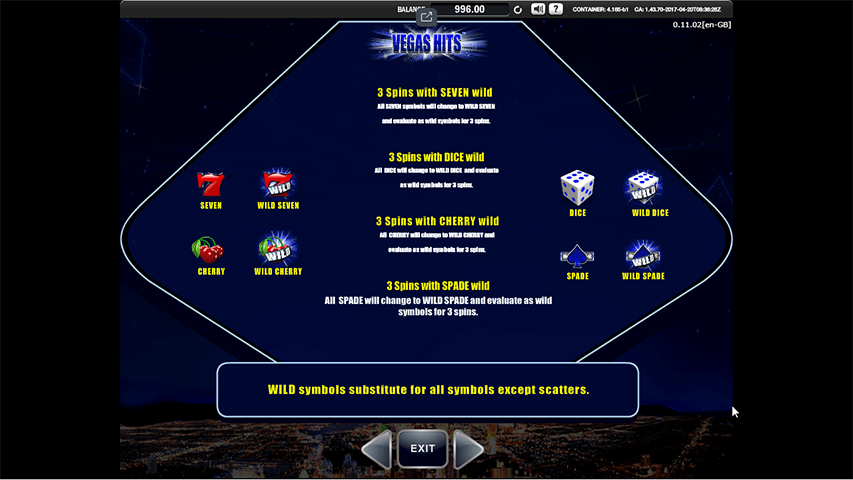 PLAY VEGAS HITS FREE SLOT GAME 6