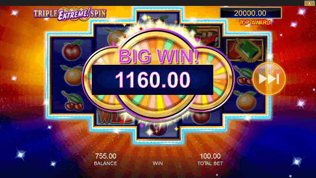 PLAY WHEEL OF LUCK: TRIPLE EXTREME SPIN FREE SLOT GAME 4
