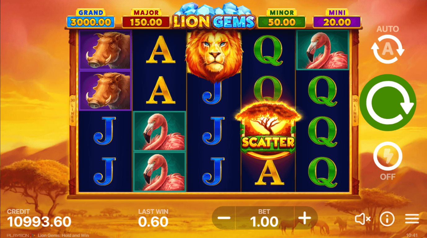 Discover the exciting slot Lion Gems 2